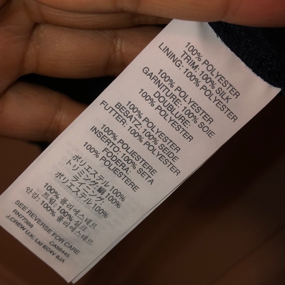 NWT J. Crew Geo Clip Jacquard Shell Tank Top - 8 - Picture 6 of 6